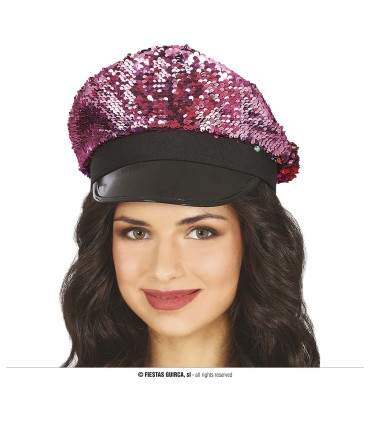 GORRA LENTEJUELAS COLORES