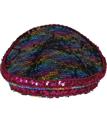 GORRA POLICIA ROSA PIEDRAS MULTICOLOR