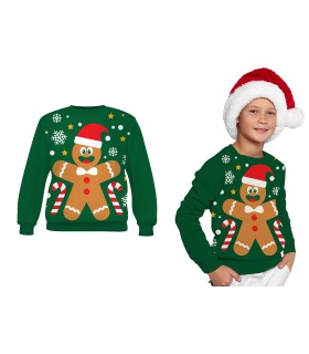 Jersey navidad galleta, infantil
