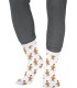 Calcetines glitter xmas galleta jengibre
