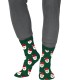 Calcetines glitter xmas santa claus