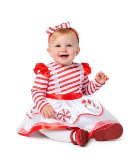 Disfraz Baby Bastón de Caramelo