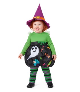 Disfraz Baby Bruja Caldero
