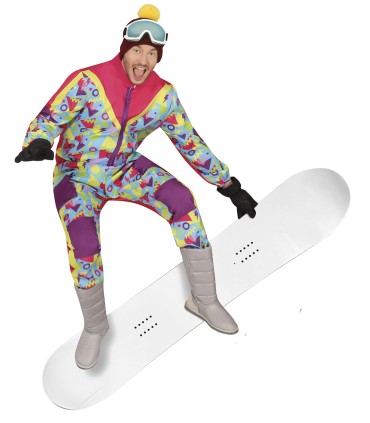 Disfraz de Esquiador de los 80