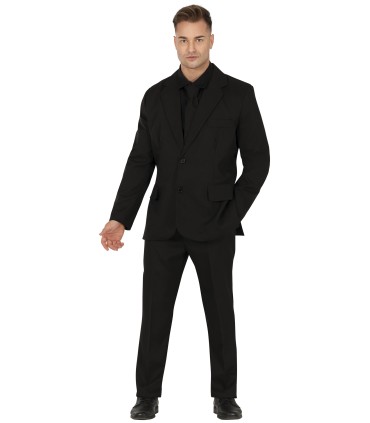 Disfraz de Traje Negro Adulto