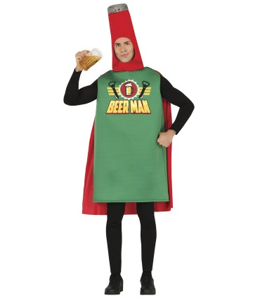 Disfraz de Botella Beerman Talla L