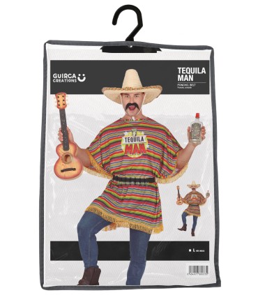 Disfraz de Tequila man Talla L