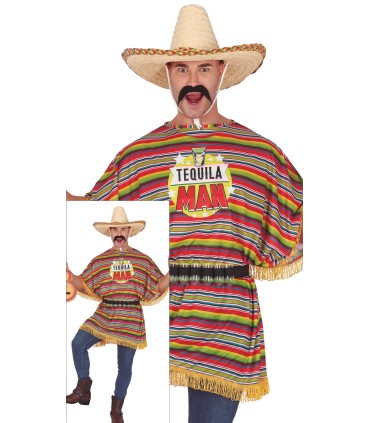 Disfraz de Tequila man Talla L