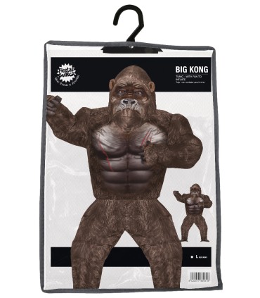 Disfraz de Big Kong Hinchable Talla L