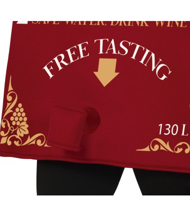 Disfraz de Cartón de Vino Talla L