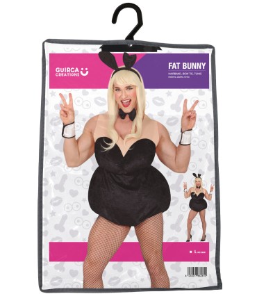 Disfraz de Conejita Gorda Hombre Talla L