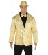 CHAQUETA LENTEJUELAS ORO ADULTO