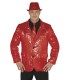 CHAQUETA LENTEJUELAS ROJA ADULTO