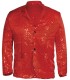 CHAQUETA LENTEJUELAS ROJA ADULTO