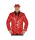 CHAQUETA LENTEJUELAS ROJA ADULTO