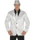 CHAQUETA LENTEJUELAS PLATA ADULTO