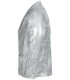 CHAQUETA LENTEJUELAS PLATA ADULTO
