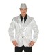 CHAQUETA LENTEJUELAS PLATA ADULTO