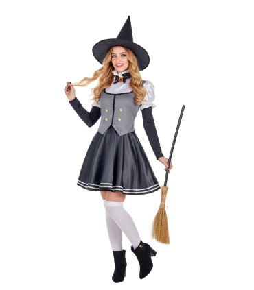Disfraz Bruja Gris