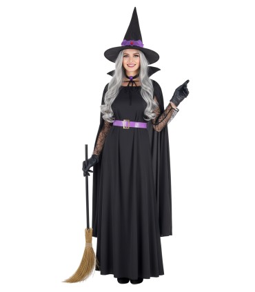 Disfraz de Bruja con capa