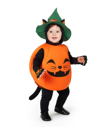 Disfraz Baby Gato Calabaza