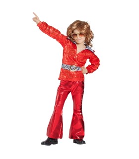 Disfraz de Disco Rojo Niño Infantil
