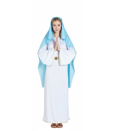 Disfraz de Virgen Maria Mujer Adulta | Navidad | Megafiesta