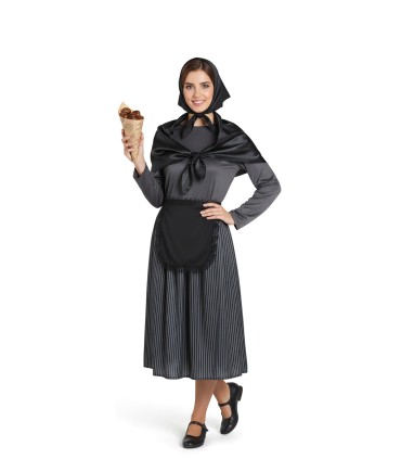 Disfraz de Castañera Adulta TALLA M/L | Navidad | Megafiesta