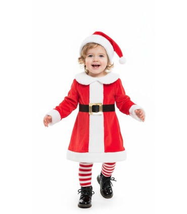 Disfraz de Mama Noel Bebe para Navidad | Megafiesta