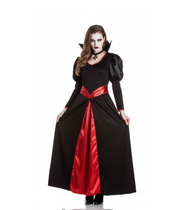 Disfraz de Vampira Mujer Adulta para Halloween | Megafiesta