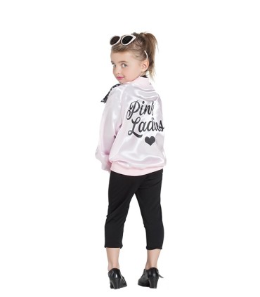 Disfraz de Chaqueta de Pink Lady Infantil | Megafiesta