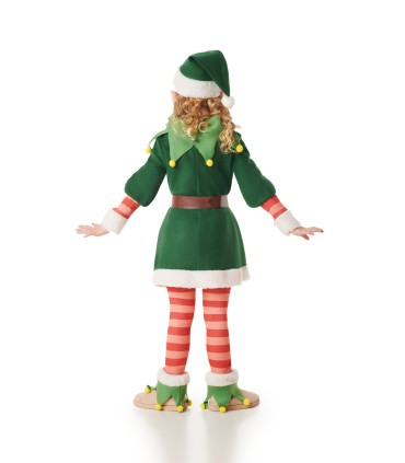 Disfraz de Elfa Dulce Infantil para Navidad | Megafiesta
