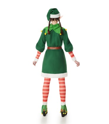 Disfraz de Elfa Dulce Mujer Adulta para Navidad | Megafiesta