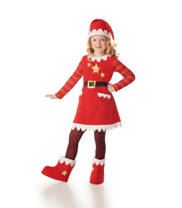 Disfraz de Mama Noel Estrellas Infan… | Navidad | Megafiesta