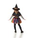 Disfraz de Bruja Falda Arcoiris Infantil | Megafiesta