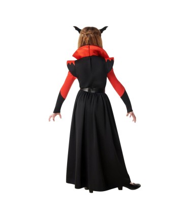 Disfraz de Vampira Falda Murcielagos Infantil | Megafiesta