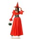 Disfraz de Bruja Vestido Rojo Corse Mujer Adul… | Megafiesta