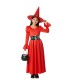 Disfraz de Bruja Roja Corse Infantil | Megafiesta