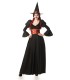 Disfraz de Bruja Vestido Negro Mujer Adulta | Megafiesta