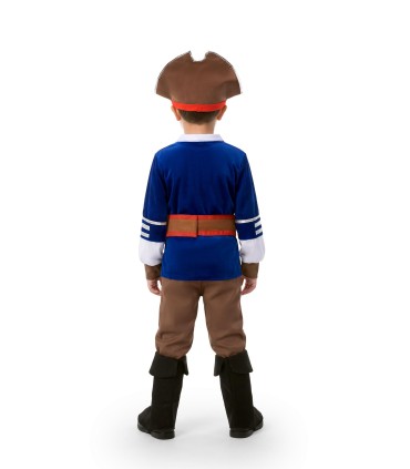 Disfraz de Pirata Niño Chaqueta Azul Infantil | Megafiesta