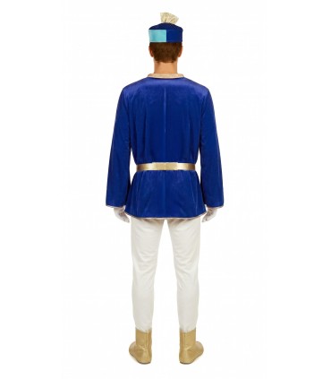 Disfraz de Paje Camisa Azul Hombre A… | Navidad | Megafiesta