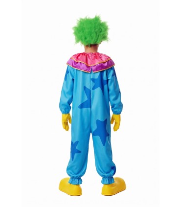 Disfraz de Payaso Asesino Azul Infantil | Megafiesta