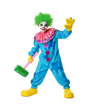 Disfraz de Payaso Asesino Azul Infantil | Megafiesta