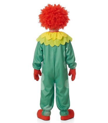 Disfraz de Payaso Asesino Verde Infantil | Megafiesta