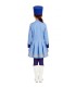 Disfraz de Majorette Niña Azul Infantil | Megafiesta
