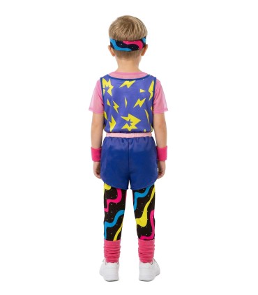 Disfraz de Aerobic de los 80 Niño Infantil | Megafiesta