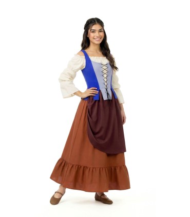 Disfraz de Mesonera Medieval Mujer Adulta | Megafiesta