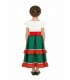 Disfraz de Mexicana Falda Verde Infantil | Megafiesta