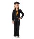 Disfraz de Marinero Negro Infantil Unisex | Megafiesta