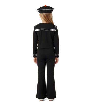 Disfraz de Marinero Negro Infantil Unisex | Megafiesta